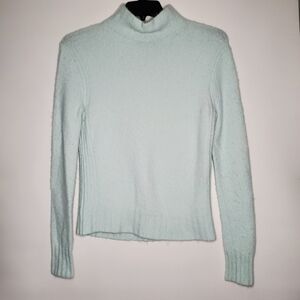 Mint Green TURTLENECK Sweater- Womens- J. CREW Size Small
